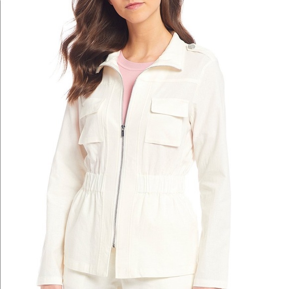 tahari linen jacket